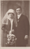 Photo of marriage Karl Friedrich Göbel & Sofie Angela Gerlich (1926)